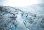 Worthington Glacier close up