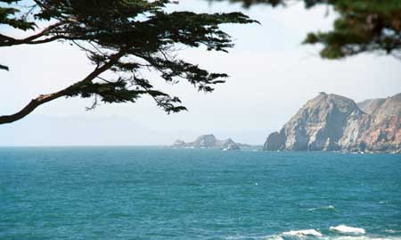 View from the lighthouse grounds