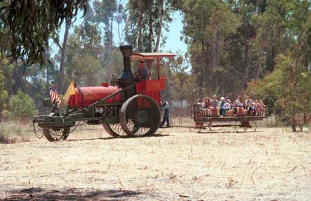 Steam tractor