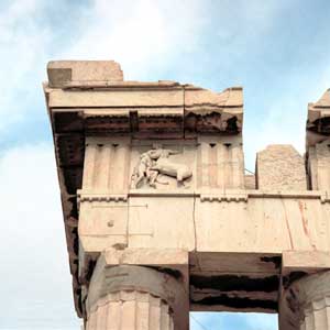 Detail of the corner.