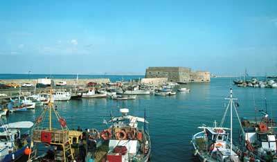 The port as the day cleared.
