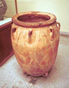 Very large storage jar.