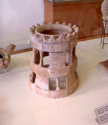 Model of a defensive tower