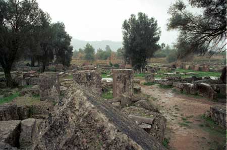 View from the Temple of Zeus