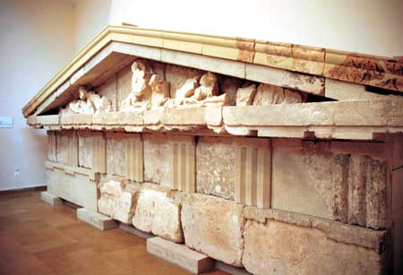 Reconstructed frieze