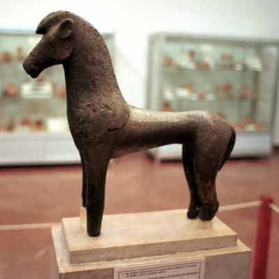 Large horse figure