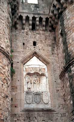 Closeup of Marine Gate.