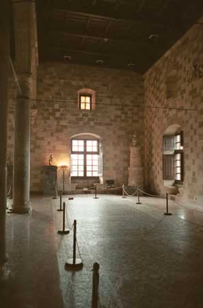 One of the larger rooms.