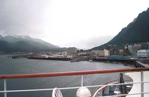 Juneau from ship