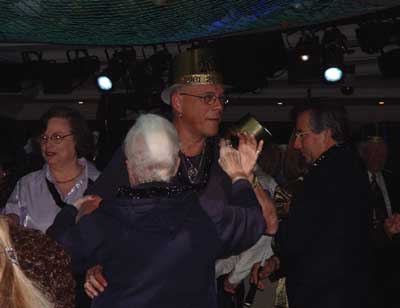 Dancing the night away.