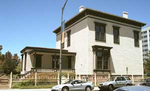 Fallon House across the street from the adobe