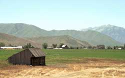 Heber Valley from the train