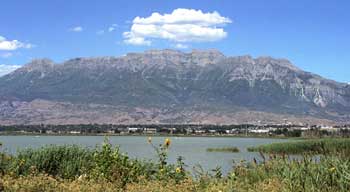Utah Lake looking toward Provo